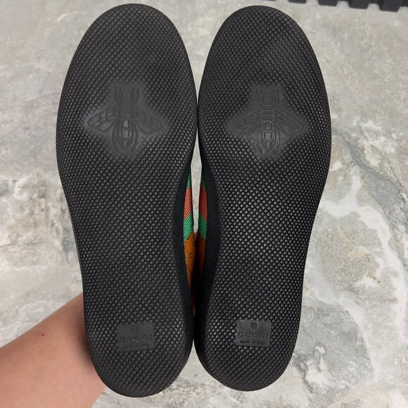 Gucci x Dapper Dan Adidas Web G74 GG Monogram Sneakers Brown 8.5 US 38.5 EUR - Picture 9 of 12